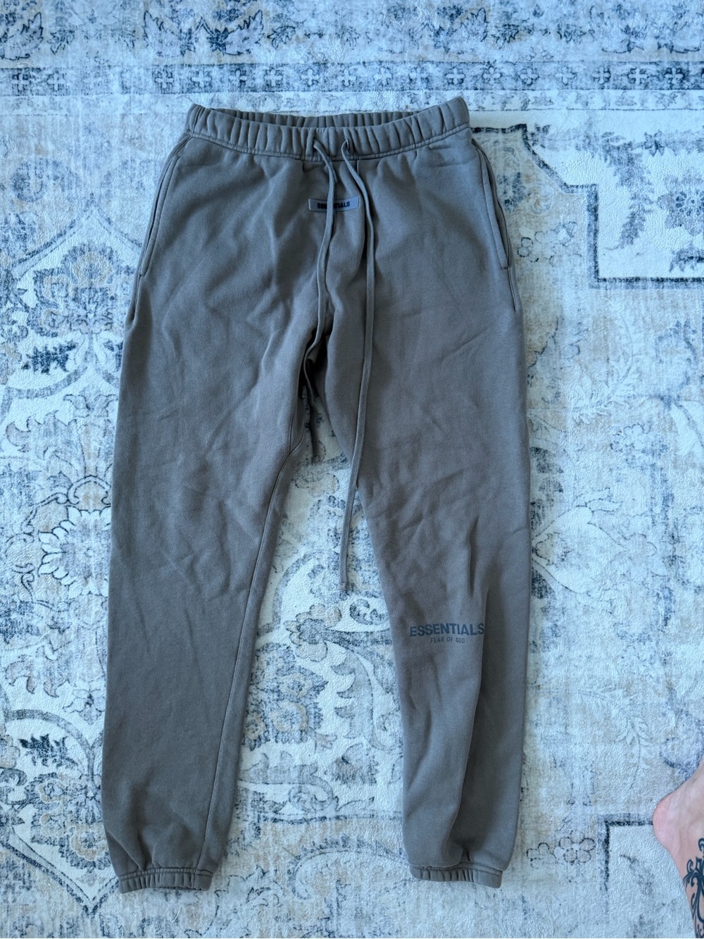 Essentials Men’s Taupe/Beige Jogger Sweatpants